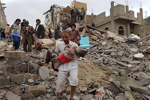 crímenes de Arabia Saudí en Yemen Arabia Saudí califica sus masacres en Yemen como “errores involuntarios”